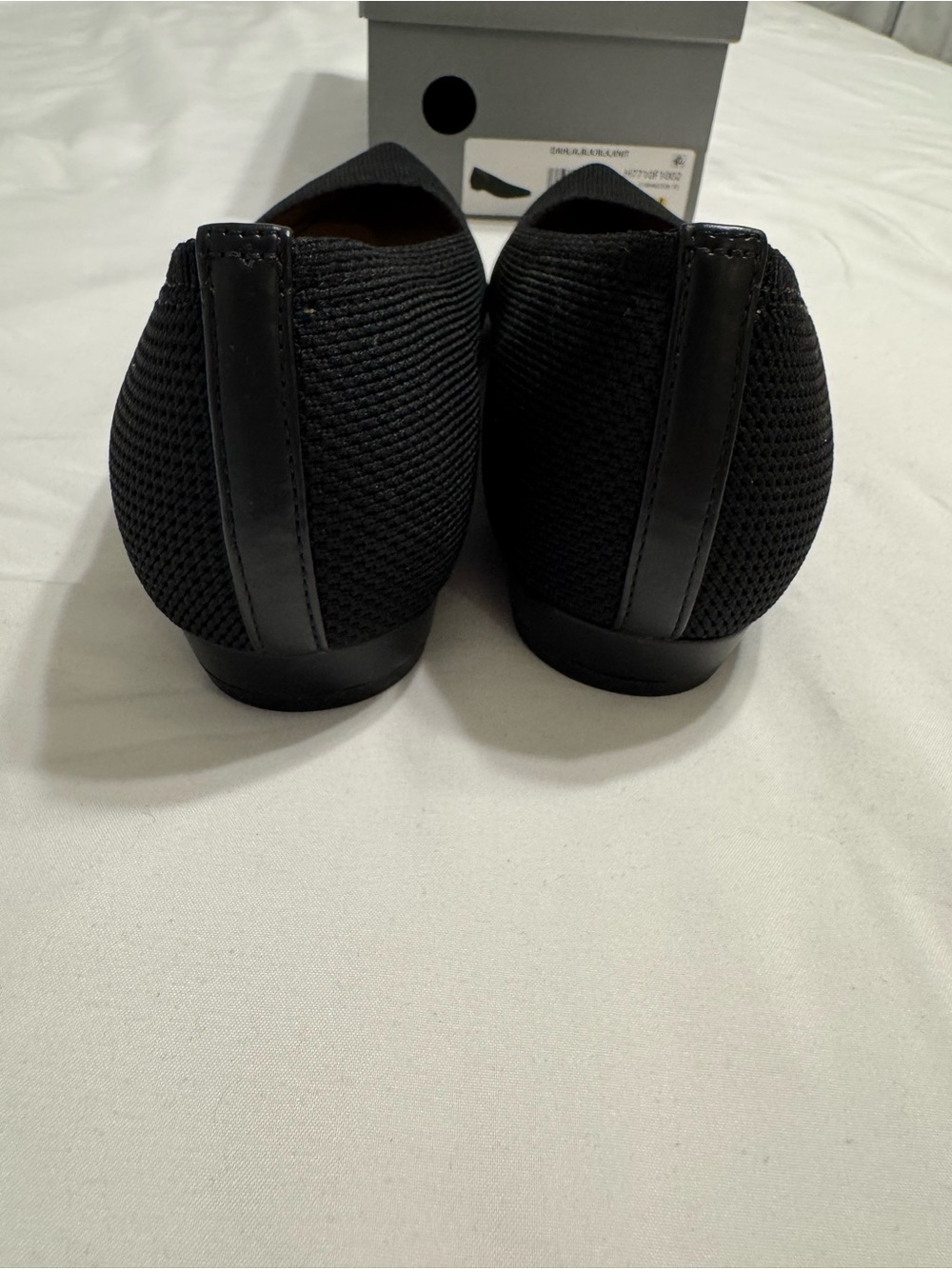Vionic Dahlia Knit Black Slip-On Loafers - Picture 3 of 8